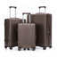 20 "/ 24" / 28 "3 pièces / ensemble en valise à roulettes en ABS, valise de cabine, couleur assortie, serrure à combinaison TSA