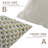 Fabdivine Handmade Fabdivine Linen Cushion Cover Block Print, Decorative Accent Pillow-1273127201