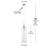 Timberwyck 1 - Light Polished Chrome Single Pendant-244322634