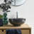 Tikamoon Bahya 13.78'' Marble Circular Bathroom Sink