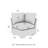 Modular Corner Wedge, Living Room Furniture-1951843032