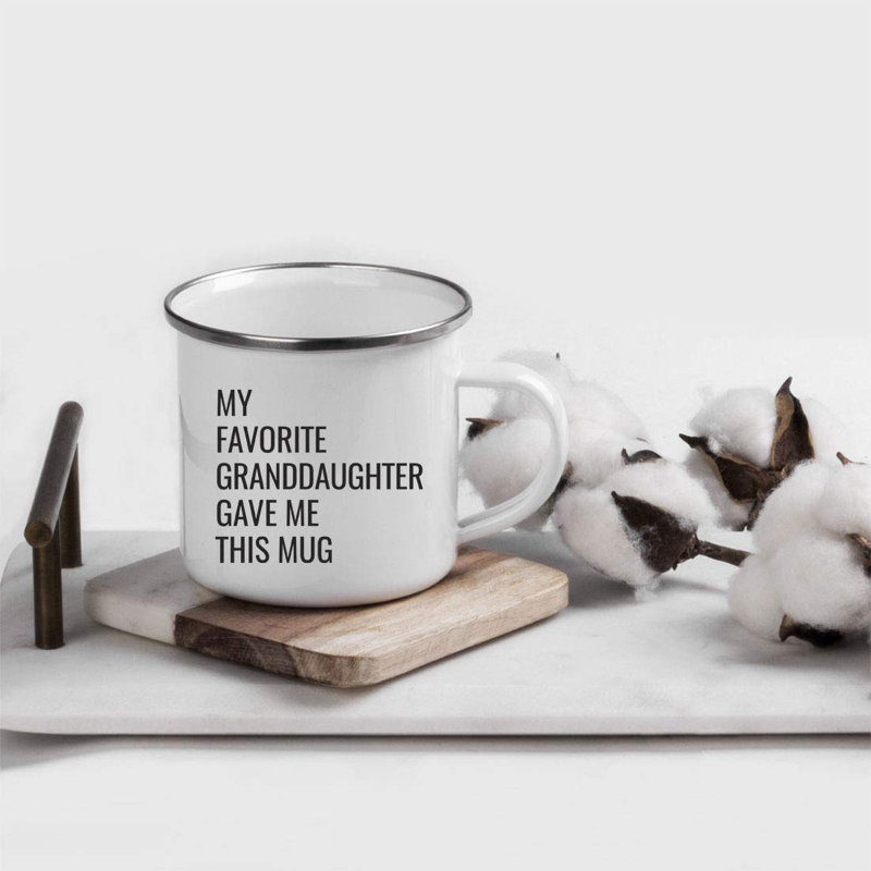 Ma granddaughter préférée m’a donné cette tasse à café Glick