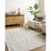 Kayson Moroccan Flatweave Area Rug in Cream