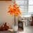 Pre-Lit Autumn Maple Artificial Fall Tree With 660 Warm White LED Lights-1633705713