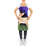 No Pattern Bib Apron