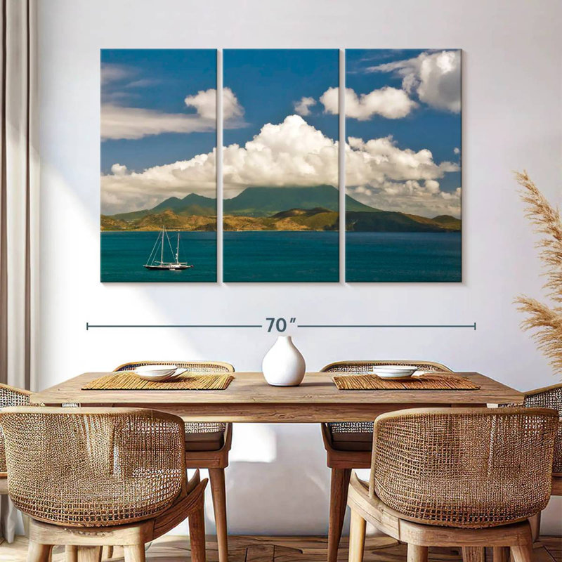Rorry Nevis From Saint Kitts, 42" H x 65" W