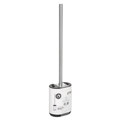 Free-Standing Toilet Brush and Holder