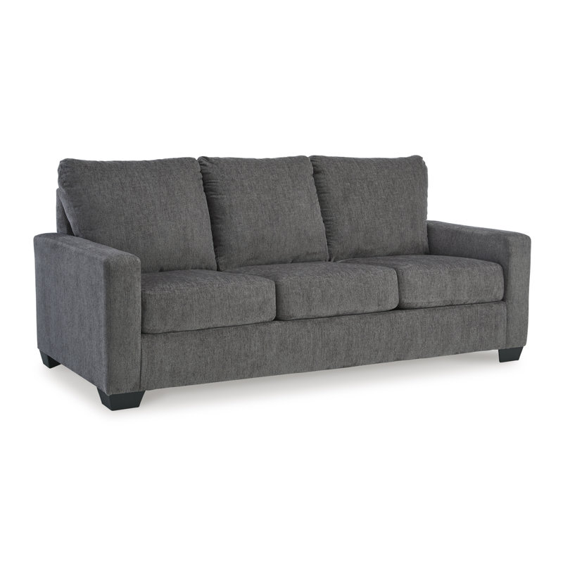 Canapé-lit Clorene, Gris étain, H 39 po x l 85 po x P 40 po