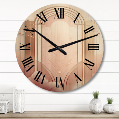 Horloge murale Art Nouveau Elegancein