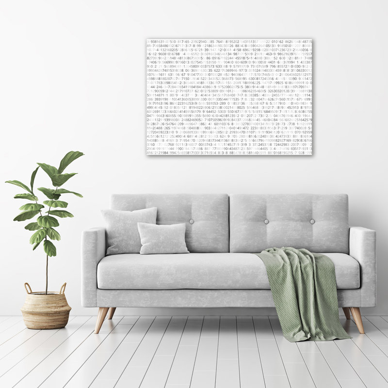 Binary Code - Wrapped Canvas Print