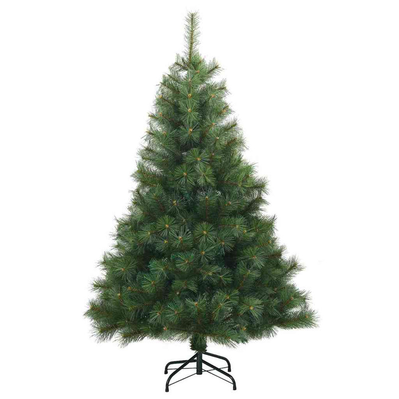  Artificial Hinged Christmas Tree Green PVC, steel, 3.94' H