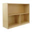 Bibliothèque de luxe divisée à 3 compartiments Birch, hauteur 28 "