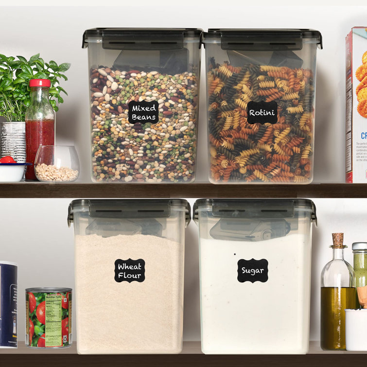 Extra Large Food Storage Containers with Lids Airtight (5.2L