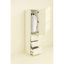 Elise Modular Wood Closet System With Mirror