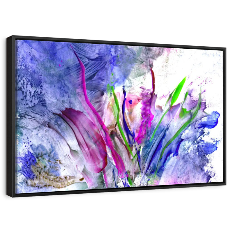 Avery Abstract Flower, 29" H x 43" W