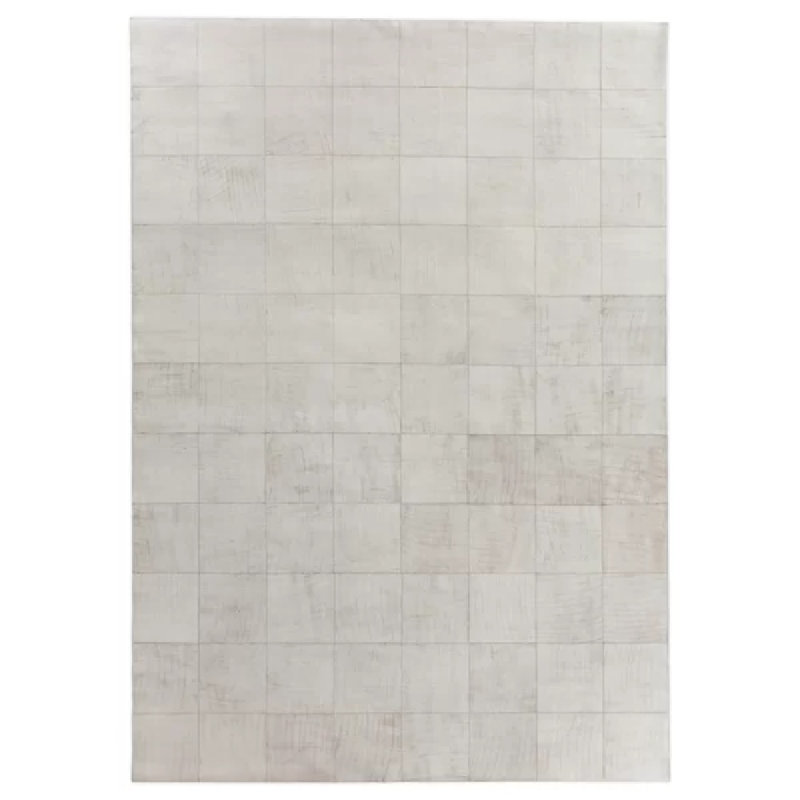 Capri Leather Geometric Area Rug, Rectangle 11'6" x 14'6"