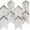 Harper 2" x 5" Herringbone/Chevron Mosaic Wall Tile