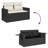 Vidaxl Garden Sofa Set