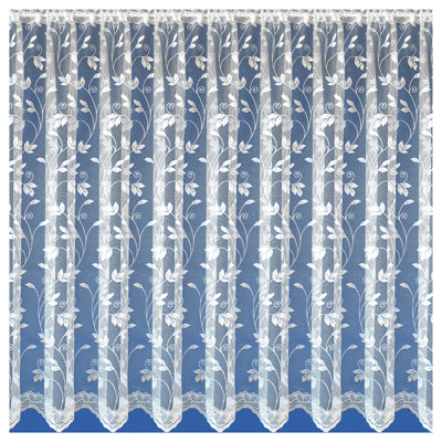 Dolceto Semi Sheer Curtain Single Panel