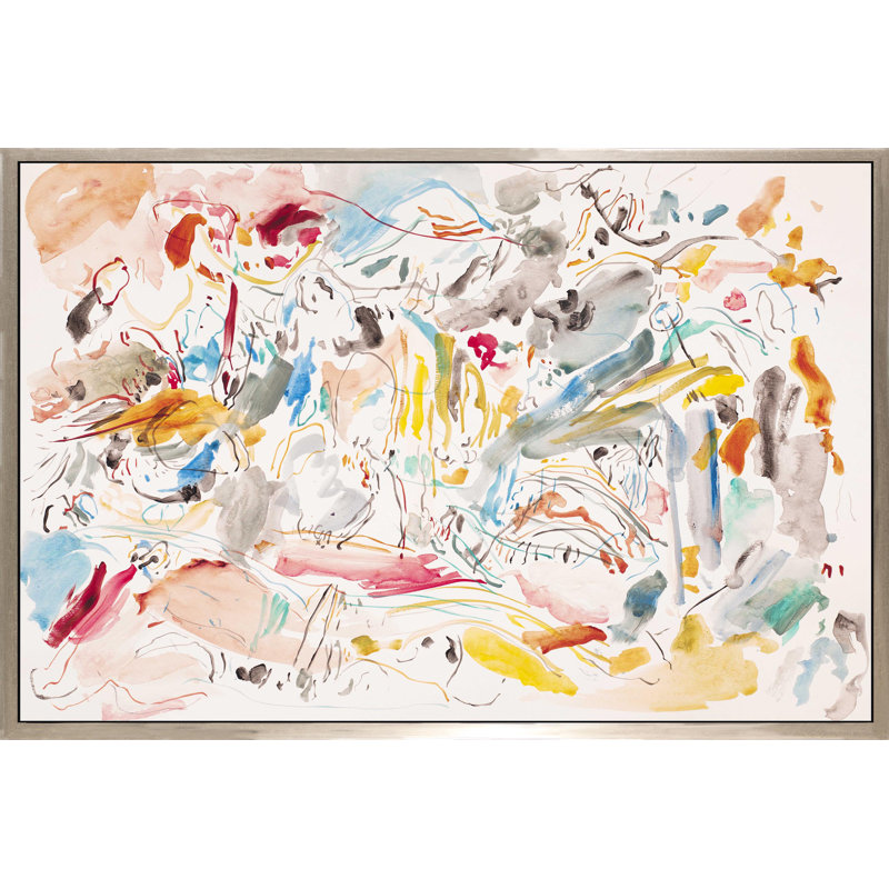 Confetti Painting, 24" H x 36" W