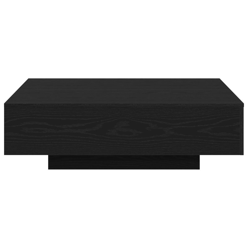 Couch Table Oak Engineered Wood Sturdy, 100 x 100 x 31 cm, Brown