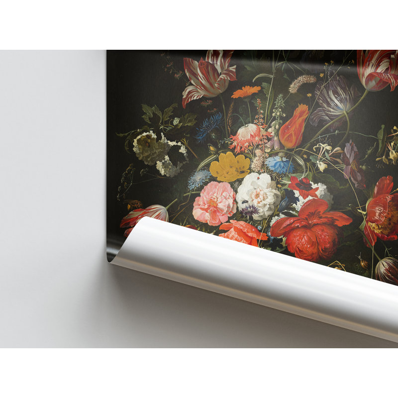 Print on Canvas, 110 cm H x 80 cm W, Gold Floater Framed