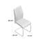 Chaise de salle à manger ou chaise d'appoint rembourrée pour la cuisine ou la salle à manger Carvalho-86310885-32153933