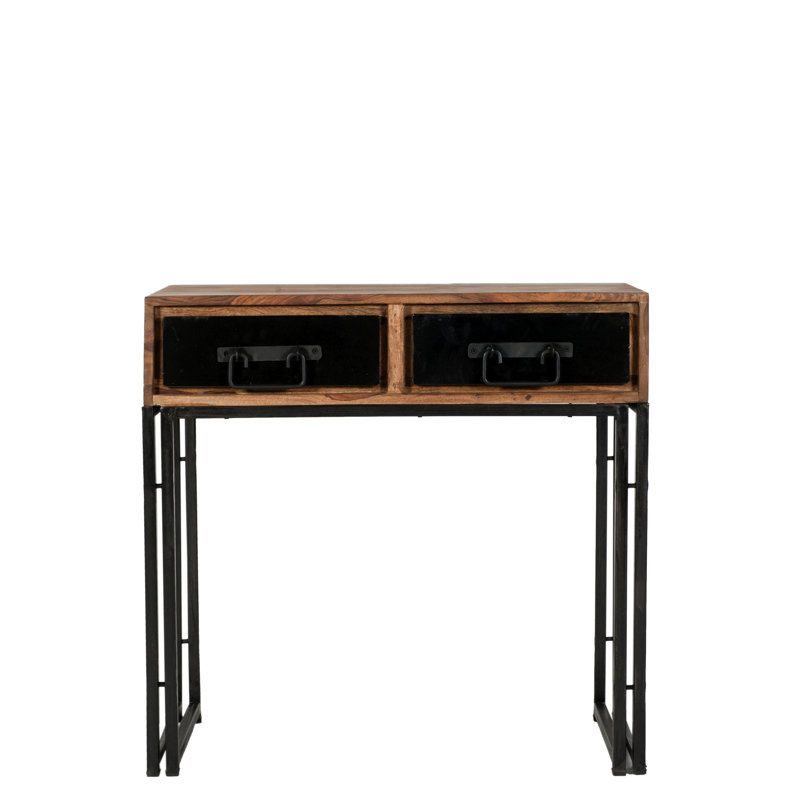 Lehoux 80cm Solid Wood Console Table
