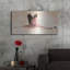  «Touching Down 2» par Annie Warren, art mural en métal, 48 po x 24 po
