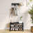 Sochi 3-Tier Entryway Bench with Mesh Metal Shoe Storage Shelves-1097051108