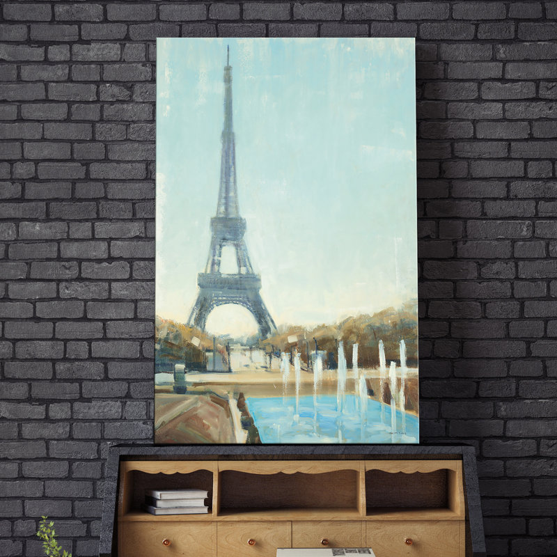" Eiffel Tower ", 30" H x 18" W