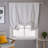 Antonino Linen Textured Blackout Tie Up Curtains Double Layer Thermal Insulated Lined Balloon Roman Shade-714693488-746306191