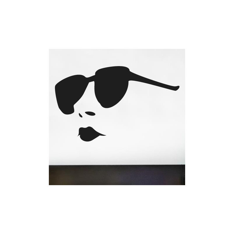Entertainment Wall Decal, Black, Medium