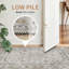 Oriental Machine Washable Area Rug with Non-Slip Backing-2039799093-2033910569