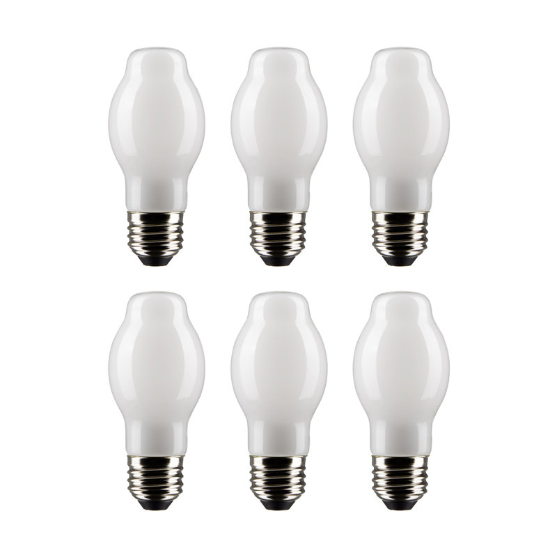 Satco BT15 DEL, ampoule à intensité variable, base E26 / moyenne (standard), 800 lumens, 8 W, 2700 Kelvins