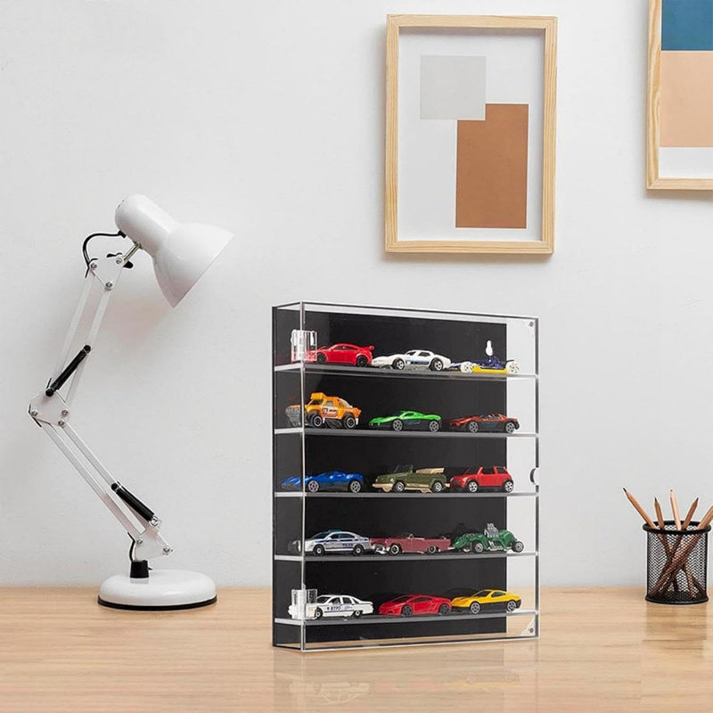 Plastic Wall Organizer with Wall Baskets