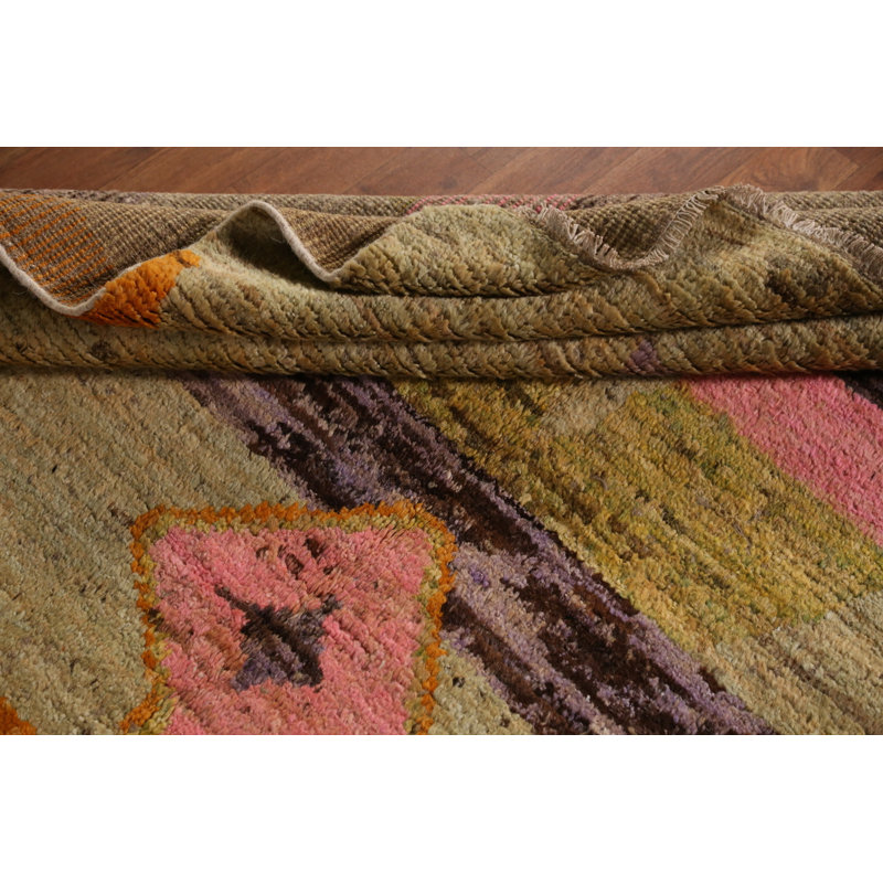 Tapis oriental marocain fait à la main 6 x 8