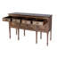 Manali 60 in. W Mother of Pearl and Wood Console Table
