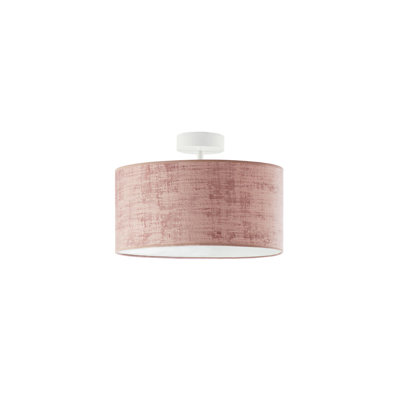 Vannatter Fabric Semi Flush Mount