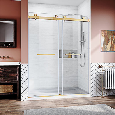 Frameless Sliding Shower Glass Door