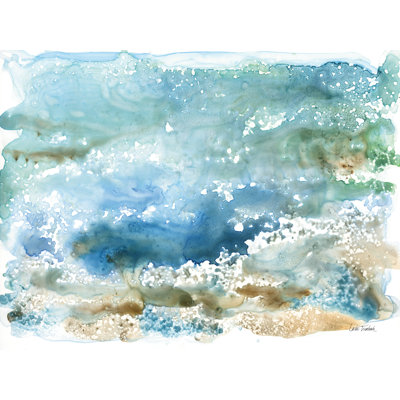 Brause Water Abstract I by Leslie Trimbach