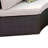 Mickens Six Piece Outdoor Black Wicker Sectional Seating Group with Beige Cushions-33456326
