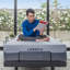 Gel Cooling Memory Foam Hybrid Pocket Spring Mattress Two Side Sleep 20cm Medium Firm-88793383