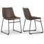 Chaise d'appoint rembourrée à dossier solide-262492984