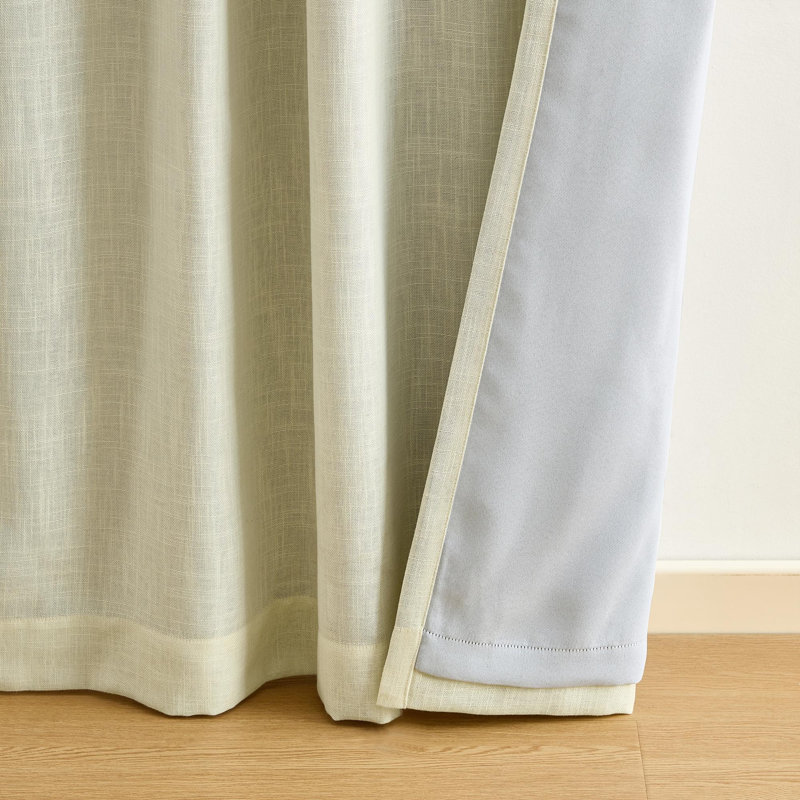 Rideau de fenêtre occultant Lenox, ivoire - l 52 po x L 108 po, Ivory, 52"W x 108"L
