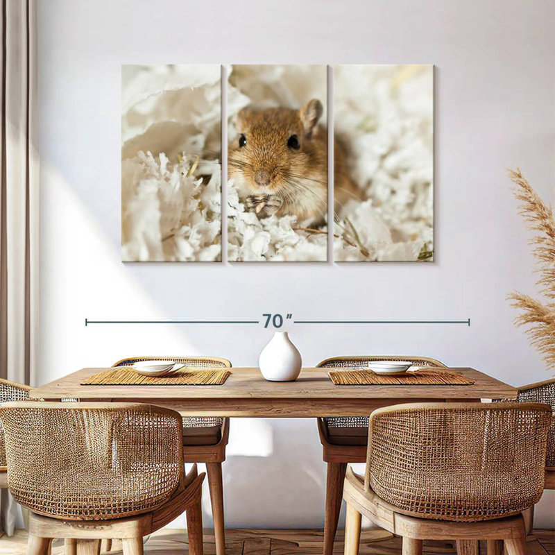 Pet Mongolian Gerbil, 36" H x 57" W