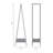 Brabantia Linn Garment Clothes Rack, Compact-101758637