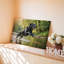 Reproduction d'art sur toile noir Labrador Retriever-129666536