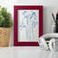 Inky Daffodils II - Impression encadrée avec verre-866720454-866720452