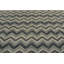 Tapis unique en laine noué à la main gris / ivoire 8 pi 2 po x 10 pi Reichman